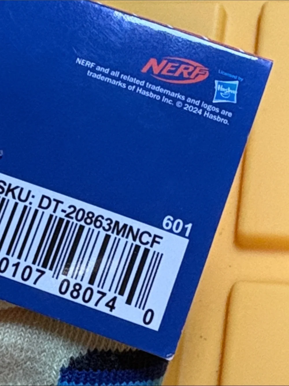 Nerf crew socks. NWT!!